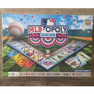 MasterPieces MLB-Opoly Junior Board Game Collector's Edition Baseball Kids 6+